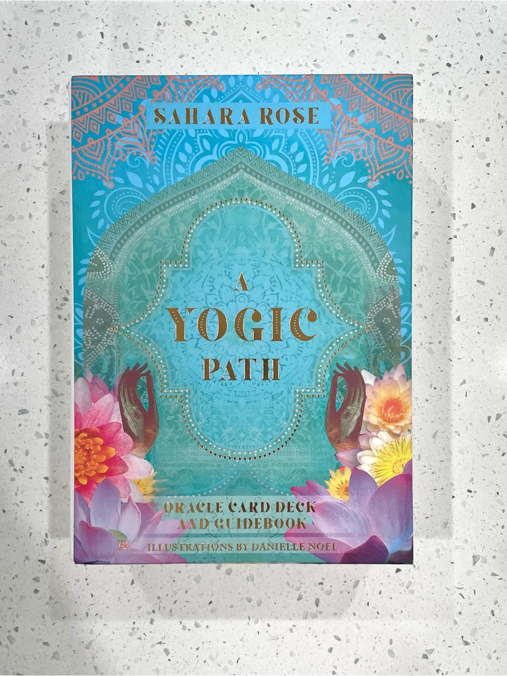 A Yogic Path Oracle Card Deck & Guidebook - Teal